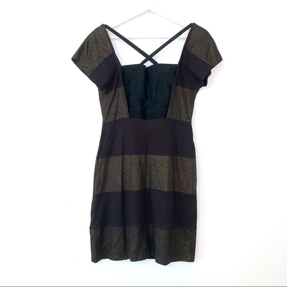 Marc by Marc Jacobs Louisa Dress in black & gold XS - Picture 4 of 6